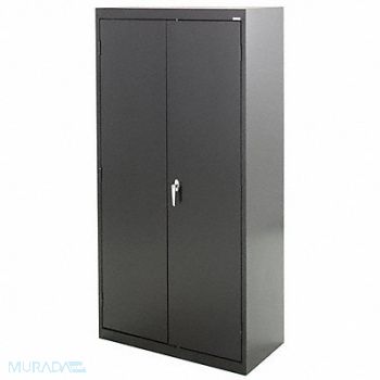 SANDUSKY Storage Cabinet 72 x36 x24 Black 4Shlv, 4BB79