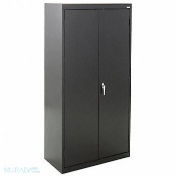 SANDUSKY Storage Cabinet 72 x36 x24 Black 4Shlv, 4BB91