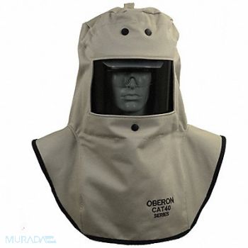 OBERON COMPANY Cat4 Arcflash Hood Hard Cap, 151F17