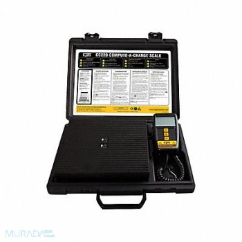 COMPUTE-A-CHARGE Charging/Recovery Scale 220 lb Max Cap., 406D38