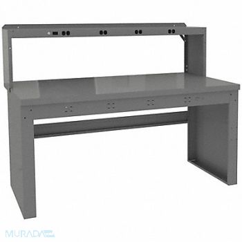 TENNSCO Workbench Butcher Block 72 W 36 D, 39FL41