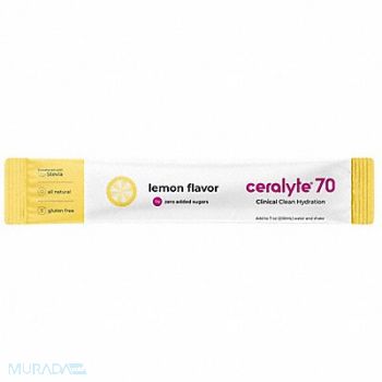 ABILITY ONE Hydration Powder Lemon 10 g PK100, 794KJ7