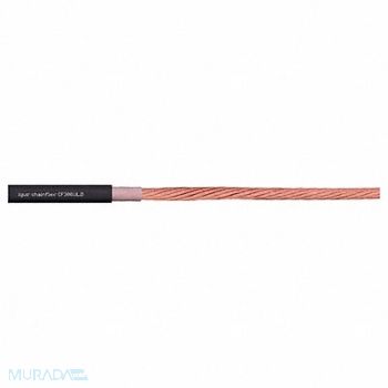 CHAINFLEX Power Cable TPE 0.24 in dia Signal Black, 801LY2
