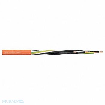 CHAINFLEX Power Cable PVC 0.39 in dia Lt Orng, 801M32