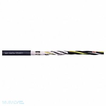 CHAINFLEX Motor Cable PUR 0.45 in dia Steel Blue, 801ML1