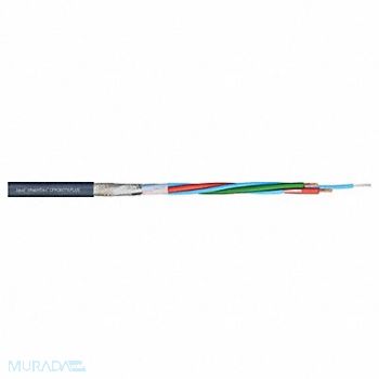 CHAINFLEX Bus Cable PUR 50 V 0.28 in dia Blue, 801MM2