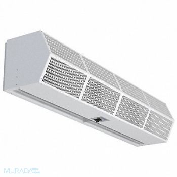 BERNER Heated Air Curtain 75 in W 14-3/4 H, 6JGF2