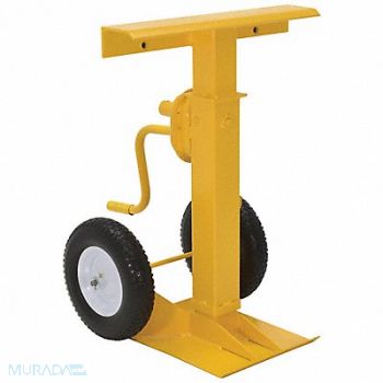 VESTIL Trailer Stabilizing Jack- Hand Crank, 32W726