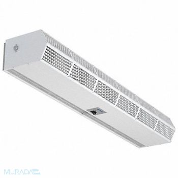 BERNER Low Profile Heated Air Curtain 6ft. 460V, 36WK07