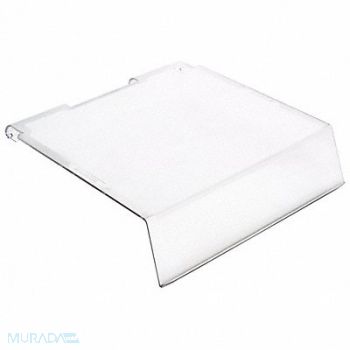 QUANTUM STORAGE SYSTEMS Lid Crystal Styrene 10 1/4 in L 10 in W, 795N57