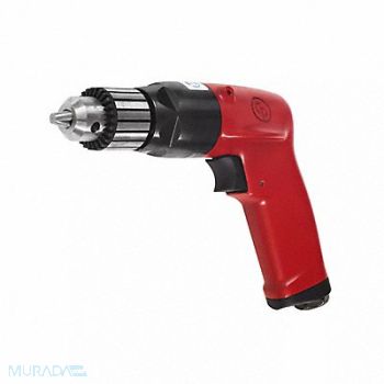 CHICAGO PNEUMATIC Drill Air-Powered Pistol Grip 3/8 in, 40P210