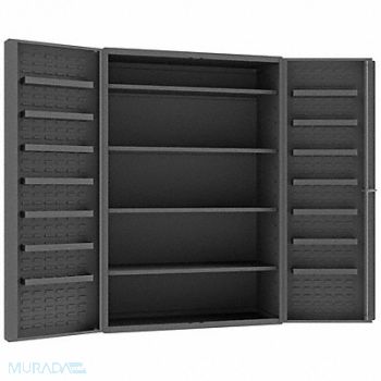 DURHAM MFG Bin Cabinet 72 x48 x24 Gray 0Bns, 1UBJ9
