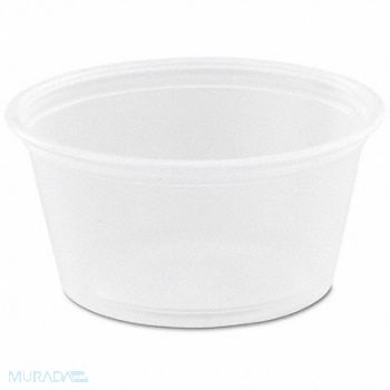 DART Container 2 oz Plastic PK2500, 43PR47