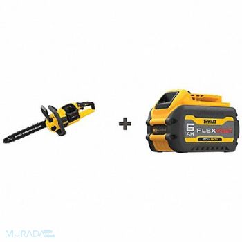 DEWALT Cordless Chain Saw Lithium Ion 16 Bar L, 382ZU3