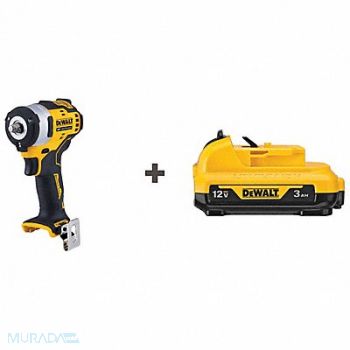 STANLEY BLACK DECKER Cordless Impact Wrench Bonus Battery, 385XT6