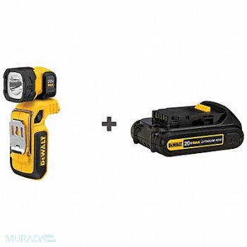 DEWALT MAX LED Work Light 20V w/ Battery, 385JR2