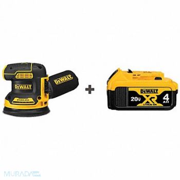 DEWALT Cordless Sander 20.0V 5 Size Battery, 386VK9
