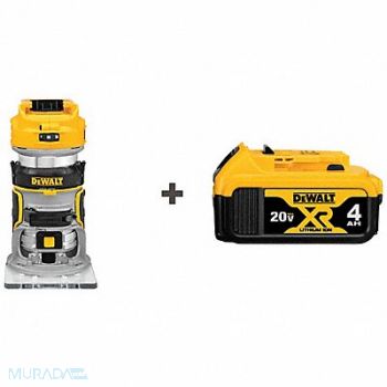 DEWALT Cordless Compact Router 20VDC Battery, 386VL1