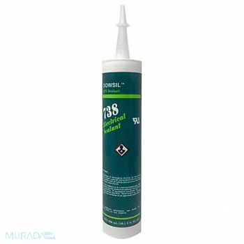 DOW CORNING Silicone Sealant White 738, 53DC87