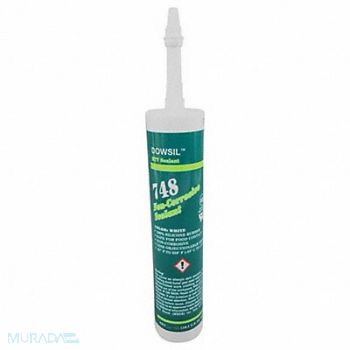 DOW CORNING Silicone Sealant White 748, 53DC73