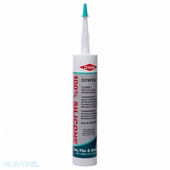DOW CORNING K4720 Silicone Sealant Clear HVAC/R, 53DD19