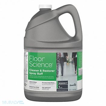 DIVERSEY Floor Clean and Restore Liquid 1 gal PK4, 374G23