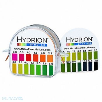 MICRO ESSENTIAL Test Kit Standard pH Paper 0-13, 3VDT4