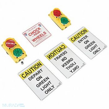 VESTIL LED Lighted Dock Traffic System, 172T71