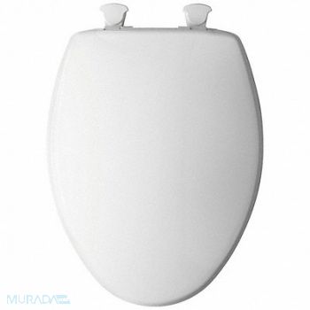 BEMIS Toilet Seat White Elongated 16 7/8 H, 797W64