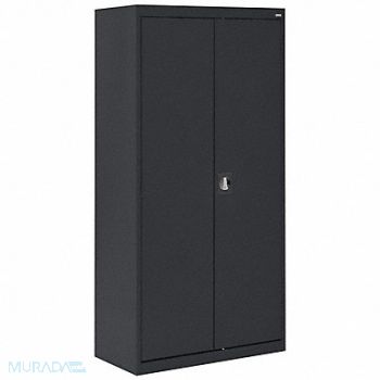 SANDUSKY Storage Cabinet 72 x36 x24 Black 4Shlv, 4BE37