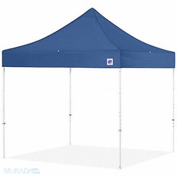 E-Z UP Portable Shelter Blue 8 ft W 8 ft L, 800HZ0