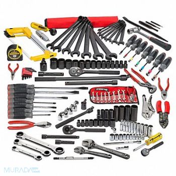 PROTO Railroad Tool Set Electrician 141-Pieces, 1UDY2