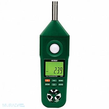 EXTECH Temp/Humdty Mtr 10 to 95 per Rel Hum Rng, 15E591