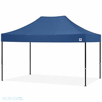 E-Z UP Shelter Blue 10 ft W 15 ft L, 800J09