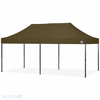 E-Z UP Shelter Green 10 ft W 20 ft L, 800J13