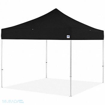 E-Z UP Shelter Tent Black 13 ft W 13 ft L, 800J14