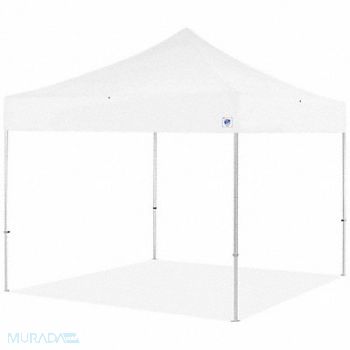 E-Z UP Shelter Tent White 13 ft W 13 ft L, 800J18