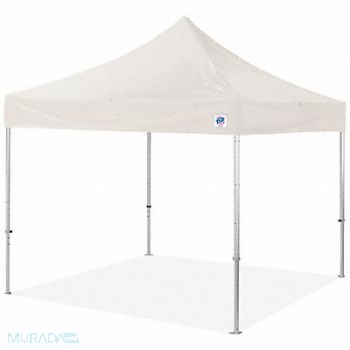 E-Z UP Shelter White 13 ft W 13 ft L, 800J21