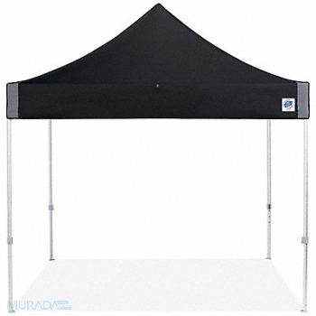 E-Z UP Shelter Black 10 ft W 10 ft L, 800J22