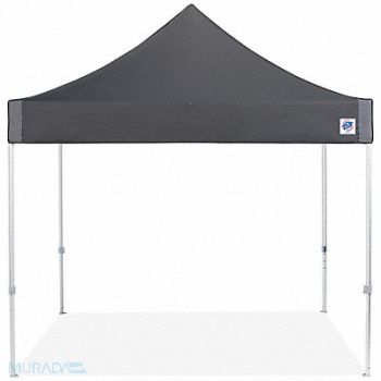 E-Z UP Shelter Gray 10 ft W 10 ft L, 800J25