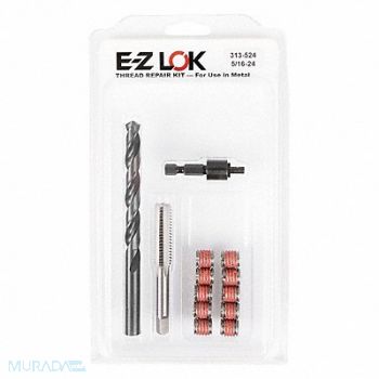 GRAINGER APPROVED Threaded Insert for Metal, 807TJ5