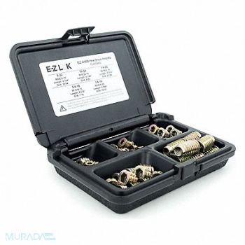 GRAINGER APPROVED Threaded Insert for Soft Wood, 807U14