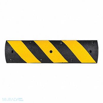 GRAINGER APPROVED Speed Bump Black/Yellow 2-1/4 H x 48 L, 49ZZ32