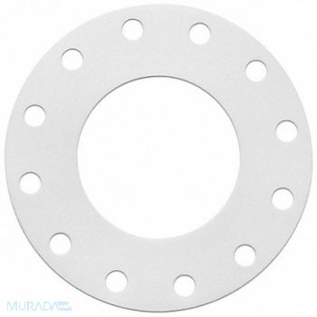 GRAINGER APPROVED Flange Gasket Full Face Type 10 Size, 742J52