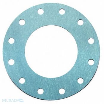 GRAINGER APPROVED Flange Gasket Full Face 14 Pipe, 55YV60