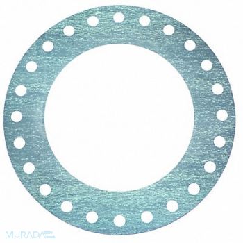 GRAINGER APPROVED Flange Gasket Full Face 24 Pipe, 55YW30