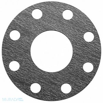GRAINGER APPROVED Flange Gasket Full Face 4 Pipe, 55YY10