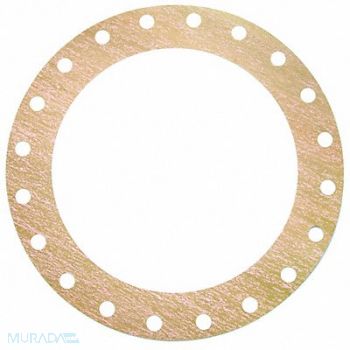 GRAINGER APPROVED Flange Gasket Full Face 24 Pipe, 55YW87