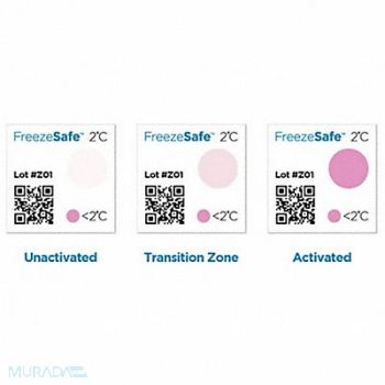 FREEZESAFE Freeze Indicator Label PK100, 798JV1