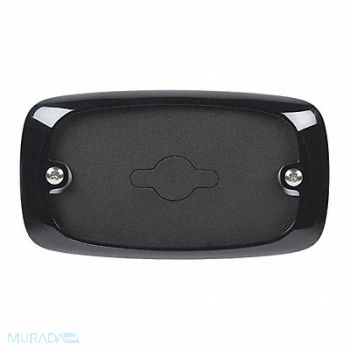 FEDERAL SIGNAL Bezel Black 4-13/16 Lx2-13/16 Hx3/32 W, 454W37